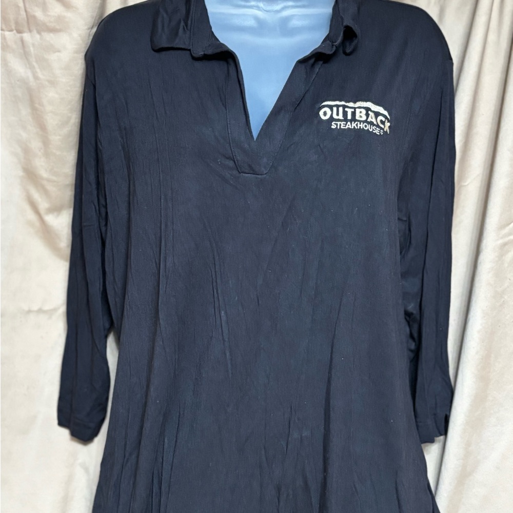 Port Authority Black Ladies Shirt